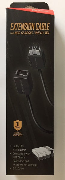 NES CLASSIC EXTENSION CONTROLLER CABLE 6FT (usagé)