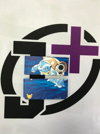 POKEMON 20TH ANNIVERSARY EDITION BLUE VERSION TOP AND BOTTOM PLATES (NEW 3DS) (usagé)