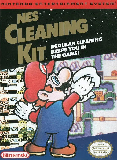 CLEANING KIT (COMPLETE IN BOX) (NES) (usagé)