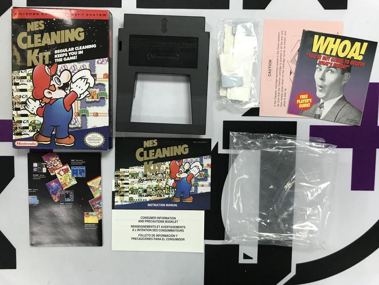 CLEANING KIT (COMPLETE IN BOX) (NES) (usagé)