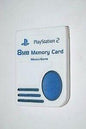 MEMORY CARD WHITE SONY (PS2) (usagé)
