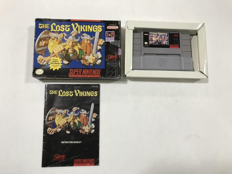 THE LOST VIKINGS (COMPLETE IN BOX) (usagé)