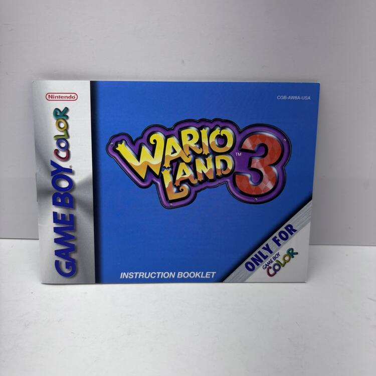 WARIO LAND 3 (COMPLETE IN BOX)