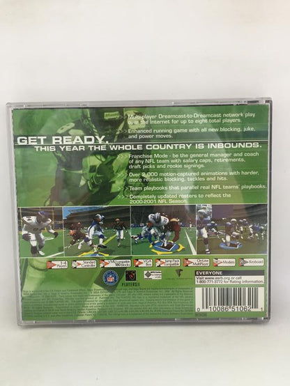 NFL 2K1 (CD ONLY) (usagé)