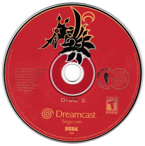 SKIES OF ARCADIA DISC 2 ONLY (CD ONLY) (usagé)