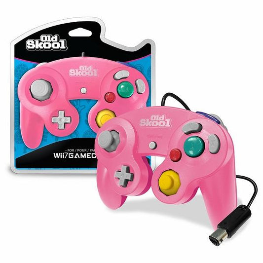 CONTROLLER PINK & RED JOBBER (GAMECUBE) (usagé)