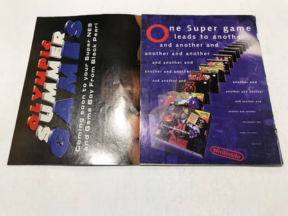 NINTENDO POWER GAMER MAGAZINE VOLUME 83 WITH POSTER - EARTHWORM JIM 2 (usagé)