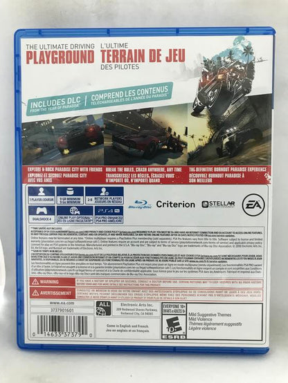 BURNOUT PARADISE REMASTERED (usagé)