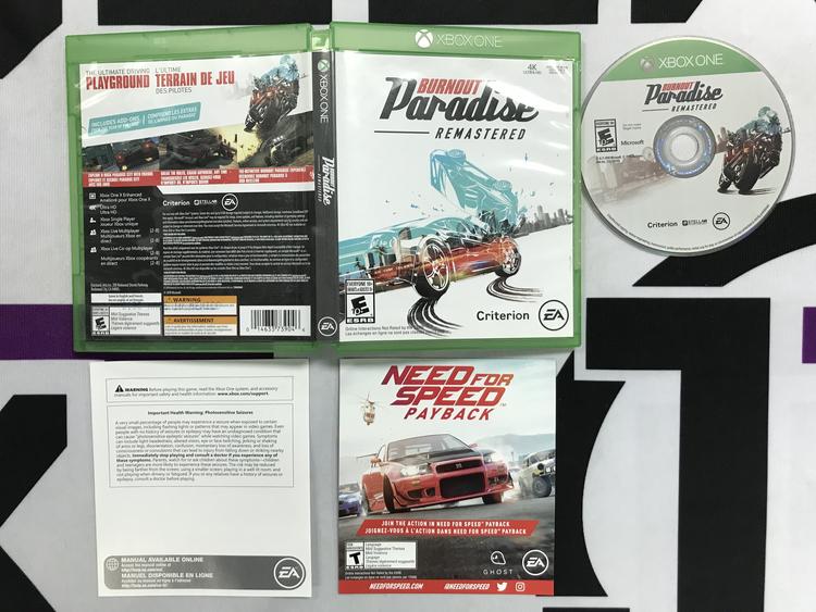 BURNOUT PARADISE REMASTERED (usagé)