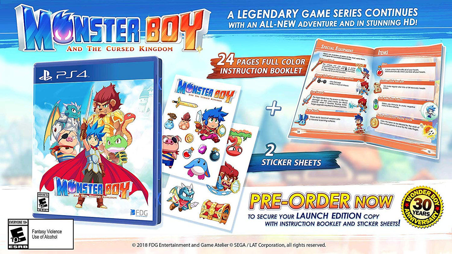 MONSTER BOY AND THE CURSED KINGDOM (usagé)