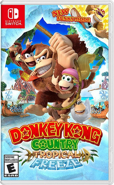 DONKEY KONG COUNTRY TROPICAL FREEZE (PRINTED COVER ART) (usagé)