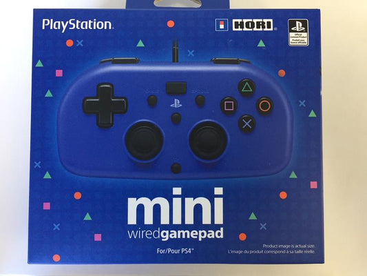 CONTROLLER MINI BLUE HORI (PS4) (usagé)