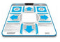 DANCE DANCE REVOLUTION DANCE MAT (Wii) (usagé)