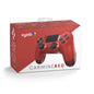 CONTROLLER CARMIN RED WIRELESS XYAB + CABLE (PS4) (usagé)