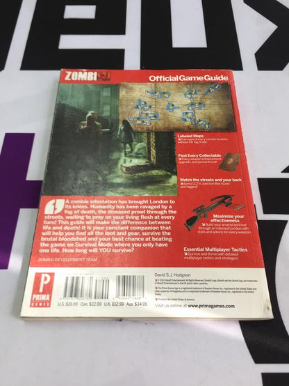 HINT BOOK ZOMBIU (usagé)