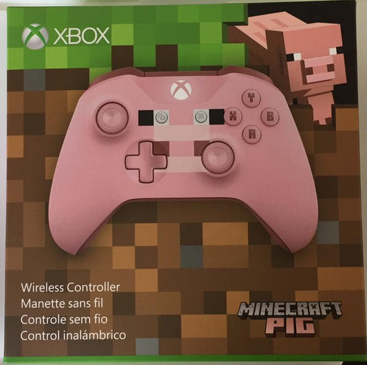 CONTROLLER MINECRAFT PIG EDITION MICROSOFT (XBOX ONE / XBOX SERIES) (usagé)