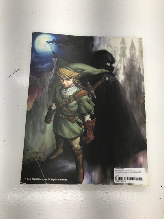 HINT BOOK THE LEGEND OF ZELDA TWILIGHT PRINCESS PREMIERE EDITION WII VERSION (usagé)