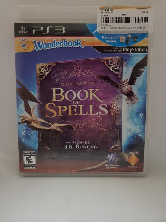 WONDERBOOK BOOK OF SPELLS (WITH BOX) (usagé)