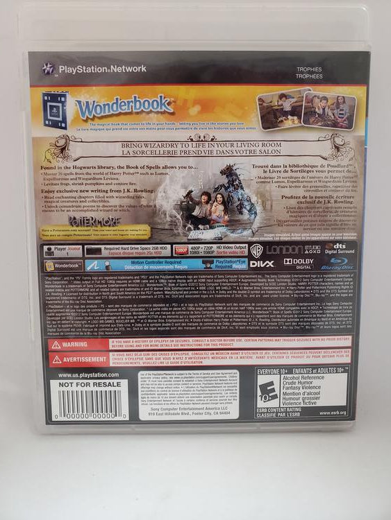 WONDERBOOK BOOK OF SPELLS (WITH BOX) (usagé)