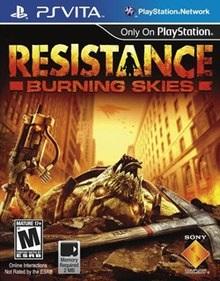 RESISTANCE BURNING SKIES (WITH BOX) (usagé)