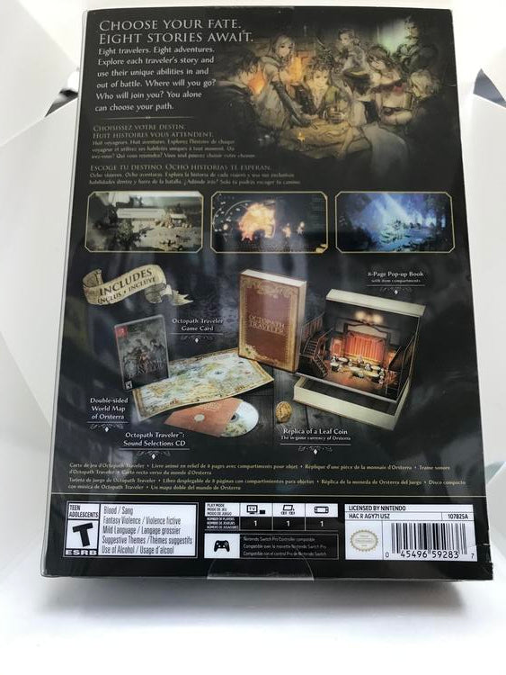 OCTOPATH TRAVELER WAYFARER'S EDITION (COMPLETE IN BOX) (usagé)