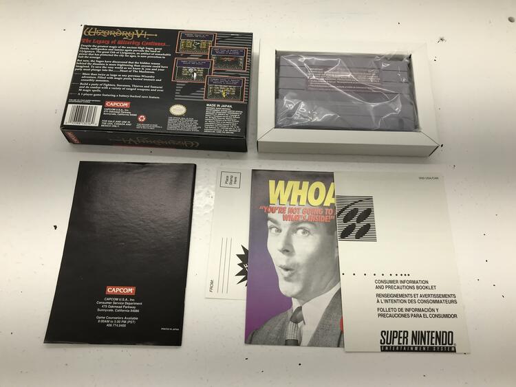 WIZARDRY V HEART OF THE MAELSTROM (COMPLETE IN BOX) (usagé)