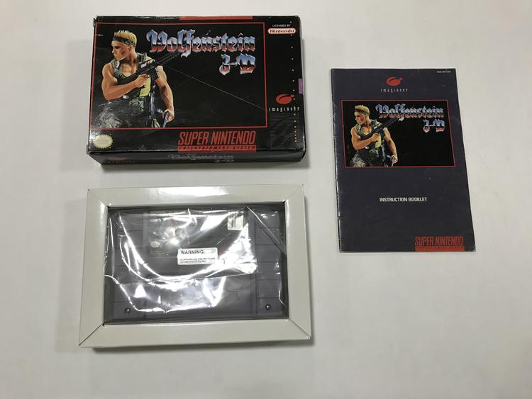 WOLFENSTEIN 3D (COMPLETE IN BOX) (usagé)