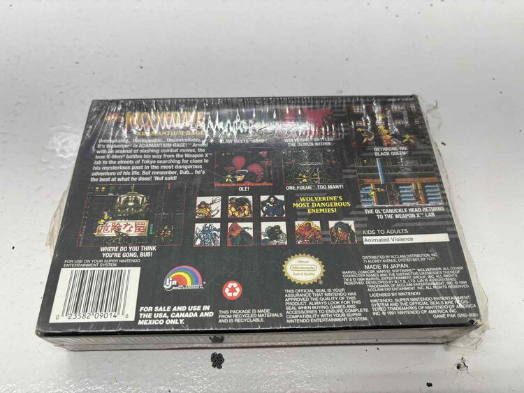 WOLVERINE ADAMANTIUM RAGE (WITH BOX + POSTER)