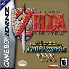 THE LEGEND OF ZELDA A LINK TO THE PAST AND FOUR SWORDS (CUSTOM BOX) (usagé)