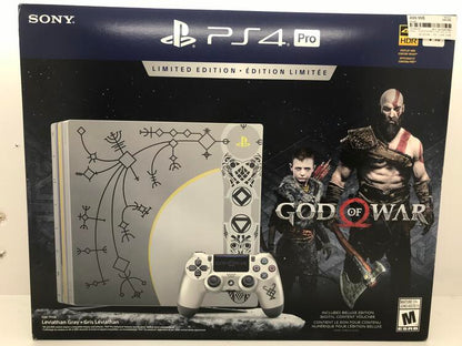 PLAYSTATION 4 PRO GOD OF WAR EDITION - 1TB + GAME (COMPLETE IN BOX) (used)