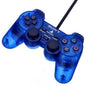 WIRED CONTROLLER OCEAN BLUE SONY (PS2) (usagé)