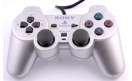 WIRED CONTROLLER SILVER SONY (PS2) (usagé)