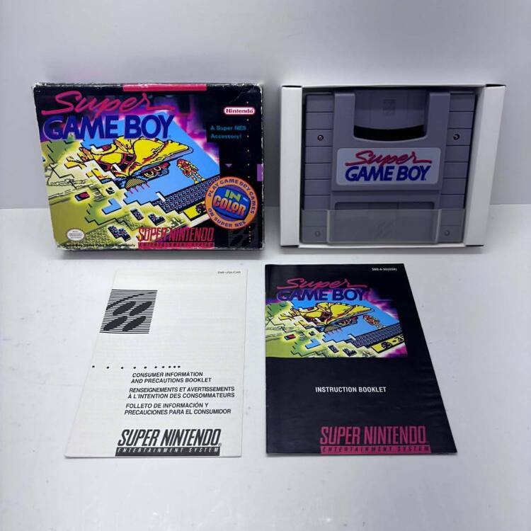 SUPER GAMEBOY (COMPLETE IN BOX) (SNES)