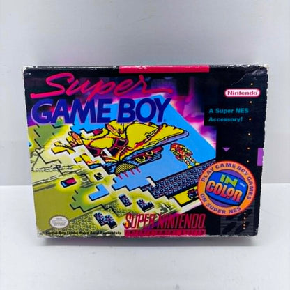 SUPER GAMEBOY (COMPLETE IN BOX) (SNES) (usagé)