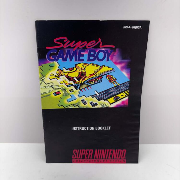 SUPER GAMEBOY (COMPLETE IN BOX) (SNES) (usagé)
