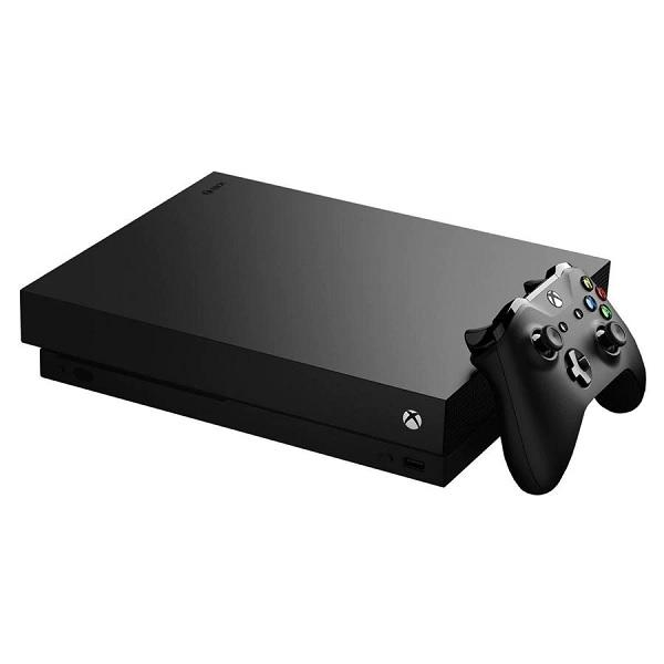 XBOX ONE X BLACK - 1TB (WITH BOX) (usagé)