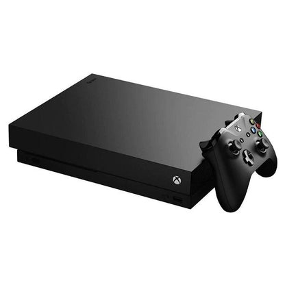XBOX ONE X BLACK - 1TB (WITH BOX) (usagé)