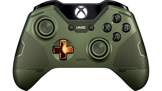CONTROLLER HALO 5 GREEN EDITION MICROSOFT (XBOX ONE / XBOX SERIES) (usagé)