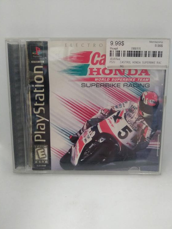 CASTROL HONDA SUPERBIKE RACING (COMPLETE IN BOX) (usagé)