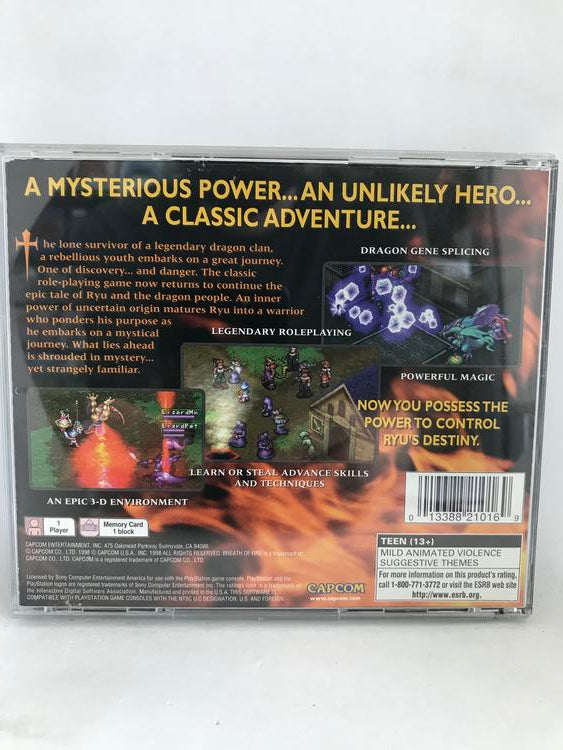 BREATH OF FIRE III (COMPLETE IN BOX) (usagé)