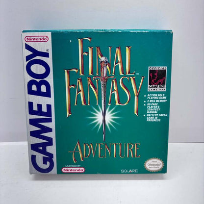 FINAL FANTASY ADVENTURE (COMPLETE IN BOX W/ MAP) (usagé)