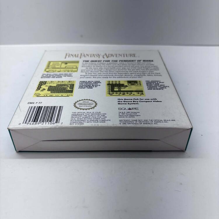 FINAL FANTASY ADVENTURE (COMPLETE IN BOX W/ MAP)
