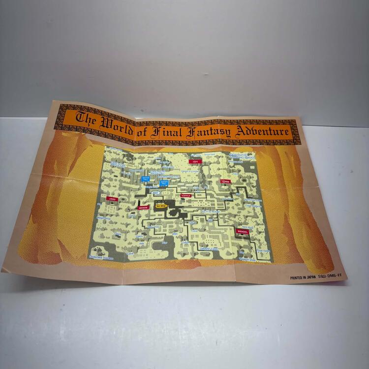FINAL FANTASY ADVENTURE (COMPLETE IN BOX W/ MAP) (usagé)