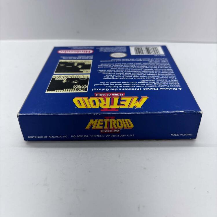 METROID II RETURN OF SAMUS (COMPLETE IN BOX)