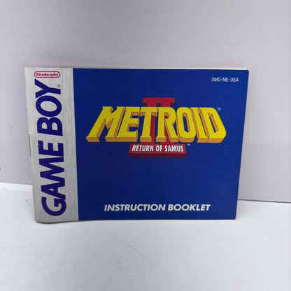 METROID II RETURN OF SAMUS (COMPLETE IN BOX)