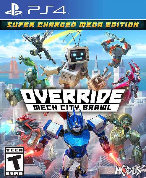 OVERRIDE MECH CITY BRAWL (usagé)