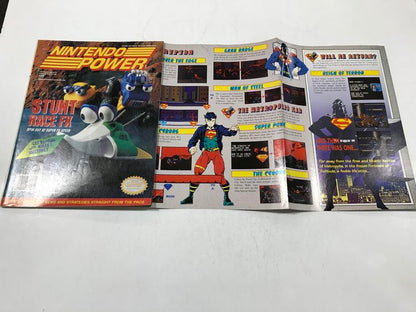 NINTENDO POWER GAMER MAGAZINE VOLUME 63 WITH POSTER - STUNT RACE FX (usagé)