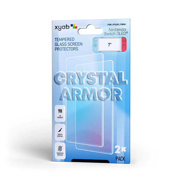 SCREEN PROTECTOR TEMPERED GLASS 2 PACK (SWITCH OLED)