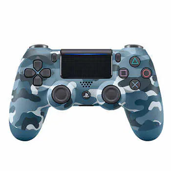CONTROLLER BLUE CAMOUFLAGE JOBBER + CABLE (PS4) (usagé)