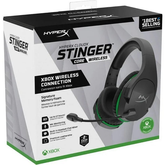 HEADSET HYPERX CLOUD STINGER CORE WIRELESS - OPEN BOX (XBOX SERIES / XBOX ONE) (usagé)